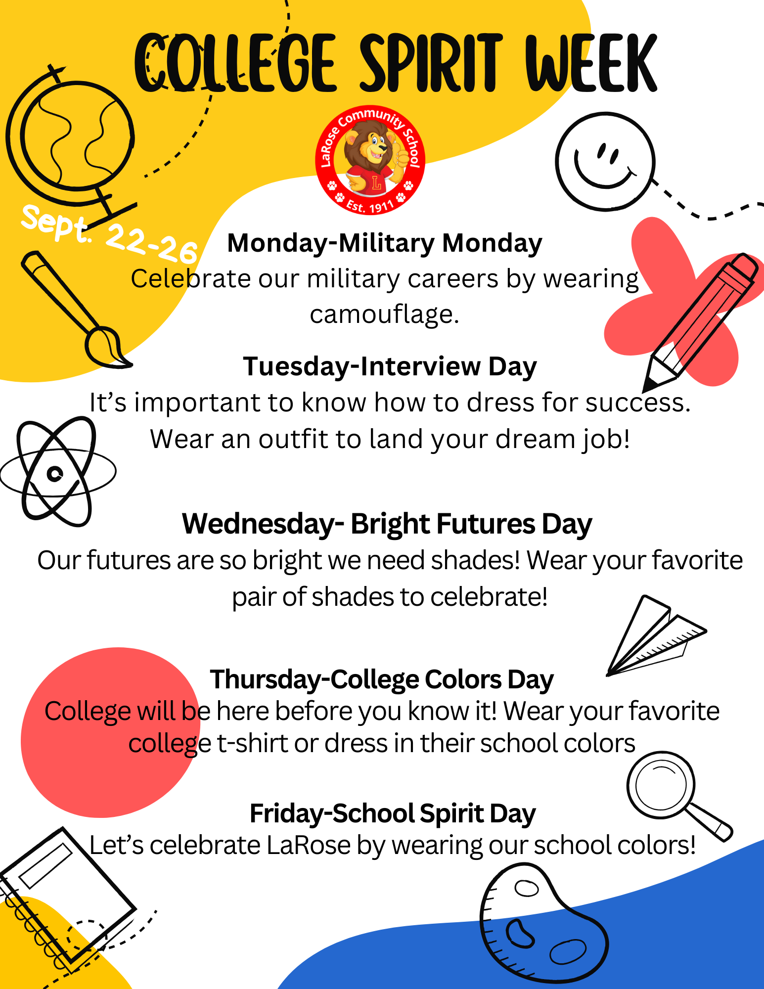 College Spirit Week